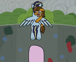 Size: 1826x1506 | Tagged: safe, artist:kindheart525, derpibooru import, oc, oc:chocolate bomb, oc:confetti surprise, oc:lightning bolt, unofficial characters only, earth pony, pegasus, pony, kindverse, crying, offspring, offspring's offspring, parent:cheese sandwich, parent:oc:confetti surprise, parent:oc:lightning bolt, parent:pinkie pie, parent:rainbow dash, parent:soarin', parents:cheesepie, parents:oc x oc, parents:soarindash