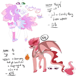 Size: 1024x1024 | Tagged: safe, artist:chaospuschel, derpibooru import, original species, pony, shark, shark pony, adoptable, candy, candypony, food, simple background, transparent background