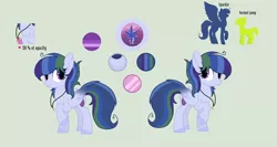 Size: 6048x3208 | Tagged: safe, artist:sparkledashyt, derpibooru import, oc, oc:sparkle dash, pegasus, pony, female, magical lesbian spawn, mare, offspring, parent:rainbow dash, parent:twilight sparkle, parents:twidash, reference sheet, solo