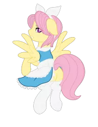 Size: 4500x5850 | Tagged: suggestive, artist:darkstorm mlp, derpibooru import, fluttershy, pegasus, pony, absurd resolution, adorascotch, adorasexy, alice in wonderland, butterscotch, clothes, cosplay, costume, crossdressing, cute, dress, heart eyes, looking at you, looking back, looking back at you, male, nervous, rule 63, rule63betes, sexy, simple background, socks, solo, solo male, spread wings, stallion, transparent background, underhoof, wingding eyes, wings, wrong eye color