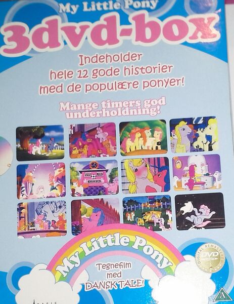 Size: 1095x1420 | Tagged: box, cover, denmark, derpibooru import, dvd, g1, my little pony tales, nostalgia, older, safe, screencap