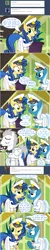 Size: 800x3986 | Tagged: safe, artist:flash equestria photography, derpibooru import, oc, oc:milky way, unofficial characters only, pony, milkmare of trottingham, ask, bowtie, cap, clothes, comic, dialogue, female, hat, male, mare, milkmare, speech bubble, stallion, suit, tumblr, uniform