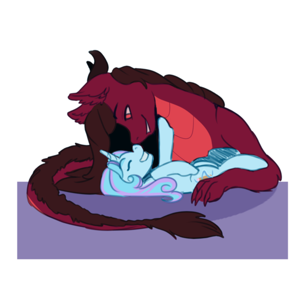 Size: 1024x1024 | Tagged: artist:momma-jo, couple, crystal pony, crystal unicorn, cuddling, derpibooru import, oc, oc:nitesh, oc:winter doodle, safe, simple background, transparent background, unicorn oc, unofficial characters only