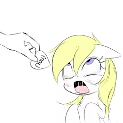 Size: 2322x2322 | Tagged: ahegao, artist:anonymous, artist:randy, aryan pony, derpibooru import, drool, face, hand, human, meme, /mlpol/, nazi, oc, oc:aryanne, open mouth, orgasm, painted, suggestive, (you), you