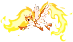 Size: 9918x5740 | Tagged: safe, artist:chrzanek97, derpibooru import, daybreaker, alicorn, pony, a royal problem, .svg available, absurd resolution, angry, female, flying, mare, pointing, simple background, solo, transparent background, vector