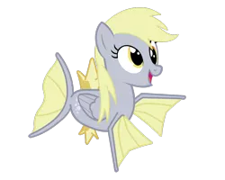 Size: 1024x819 | Tagged: safe, artist:jacob kitts, derpibooru import, derpy hooves, fish, hybrid, magikarp, pegasus, poképony, pony, cute, derpykarp, female, fins, fusion, image, link in description, mare, open mouth, parody, png, pokémon, pokémon red and blue, pokémon reenacted by ponies, re-enacted by ponies, simple background, smiling, solo, transparent background, vector, video link in description