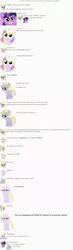 Size: 855x2923 | Tagged: artist:dziadek1990, body swap, conversation, cute, derpibooru import, derpy hooves, dinky hooves, emotes, emote story, laughing, reddit, safe, slice of life, teeth, text, twilight sparkle