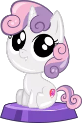 Size: 2175x3243 | Tagged: safe, artist:phucknuckl, derpibooru import, part of a set, sweetie belle, pony, shiba inu, unicorn, my little pocket ponies, cutie mark, doge, female, filly, ios game, looking at you, mare, pocket ponies, simple background, the cmc's cutie marks, transparent background