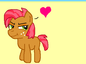 Size: 365x270 | Tagged: safe, artist:theinflater19, derpibooru import, babs seed, earth pony, pony, beach, female, filly