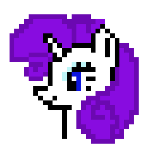 Size: 1600x1650 | Tagged: 8-bit, derpibooru import, pixel art, rarity, safe