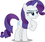 Size: 8610x8040 | Tagged: safe, artist:chrzanek97, derpibooru import, rarity, pony, unicorn, the saddle row review, .svg available, absurd resolution, female, mare, pointing, pointing at self, simple background, smiling, solo, transparent background, vector