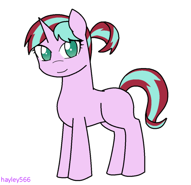 Size: 960x929 | Tagged: safe, artist:hayley566, derpibooru import, oc, oc:daylight gleam, unofficial characters only, pony, unicorn, blank flank, female, filly, magical lesbian spawn, offspring, parent:starlight glimmer, parent:sunset shimmer, parents:shimmerglimmer, ponytail, simple background, solo, transparent background, younger