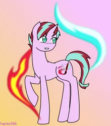 Size: 960x1093 | Tagged: safe, artist:hayley566, derpibooru import, oc, oc:daylight gleam, unofficial characters only, pony, unicorn, female, magical lesbian spawn, mare, offspring, parent:starlight glimmer, parent:sunset shimmer, parents:shimmerglimmer, solo