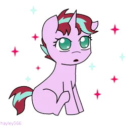 Size: 894x894 | Tagged: safe, artist:hayley566, derpibooru import, oc, oc:daylight gleam, unofficial characters only, pony, unicorn, baby, baby pony, female, filly, magical lesbian spawn, offspring, parent:starlight glimmer, parent:sunset shimmer, parents:shimmerglimmer, simple background, solo, transparent background