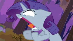 Size: 1053x592 | Tagged: safe, artist:amarthgul, derpibooru import, edit, edited screencap, screencap, rarity, pony, unicorn, dragon quest, friendship university, angry rarity, crossing the memes, exploitable meme, faic, female, mare, meme, shouting rarity, solo, tongue out, yelling