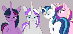 Size: 1267x602 | Tagged: alicorn, artist:pabbley, bisexual, brother and sister, derpibooru import, distracted boyfriend meme, edit, editor:gutovi, eyes on the prize, female, incest, lesbian, male, meme, mother and son, polyamory, ponified meme, princess cadance, shining armor, shiningcadance, shiningsparkle, shiningvelvet, shipping, smiling, smug, stallion, straight, suggestive, twicest, twilight sparkle, twilight sparkle (alicorn), twilight velvet