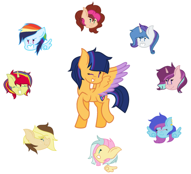 Size: 1024x933 | Tagged: artist:musicfreak25, derpibooru import, group, offspring, parent:applejack, parent:caramel, parent:cheese sandwich, parent:fancypants, parent:flash sentry, parent:fluttershy, parent:pinkie pie, parent:rainbow dash, parent:rarity, parents:carajack, parents:cheesepie, parents:cometshimmer, parents:flashlight, parent:soarin', parents:raripants, parents:soarindash, parents:starburst, parent:starlight glimmer, parents:thundershy, parent:sunburst, parent:thunderlane, parent:twilight sparkle, safe, simple background, transparent background