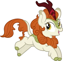 Size: 6621x6483 | Tagged: absurd resolution, artist:digimonlover101, autumn blaze, derpibooru import, female, kirin, open mouth, safe, simple background, smiling, solo, sounds of silence, transparent background, vector