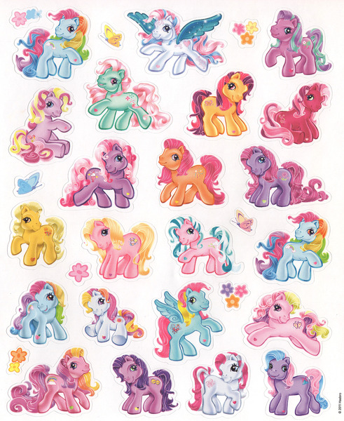 Size: 1280x1564 | Tagged: butterscotch (g3), cherry blossom (g3), cupcake (g3), derpibooru import, fizzypop, fizzy pop (g3), fluttershy, fluttershy (g3), food, g3, kimono, minty, official, petal blossom, rainbow dash, rainbow dash (g3), rainbow flash, safe, scan, scootaloo, scootaloo (g3), sparkleworks, star catcher, star swirl, sticker, sunny daze (g3), sweetberry, sweet breeze, thistle whistle, tink-a-tink-a-too, triple treat