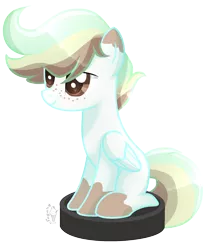 Size: 1700x2021 | Tagged: safe, artist:badumsquish, artist:sugaryicecreammlp, derpibooru import, oc, pegasus, pony, base used, behaving like a cat, male, roomba, simple background, solo, stallion, transparent background