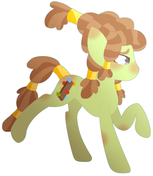 Size: 1024x1175 | Tagged: safe, artist:leanne264, derpibooru import, oc, oc:cedarwood, earth pony, pony, male, offspring, parent:mud briar, parent:tree hugger, parents:mudhugger, simple background, solo, stallion, transparent background