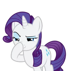 Size: 5000x5287 | Tagged: safe, artist:memely, derpibooru import, rarity, absurd resolution, boop, self-boop, simple background, smug, solo, the boopening, transparent background, vector
