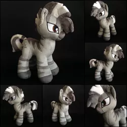 Size: 2000x2000 | Tagged: artist:burgunzik, derpibooru import, irl, oc, photo, plushie, safe, solo, zebra, zebra oc