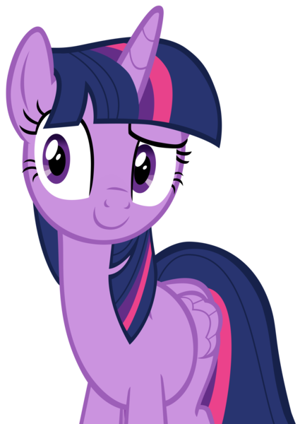 Size: 3044x4296 | Tagged: safe, artist:andoanimalia, derpibooru import, twilight sparkle, twilight sparkle (alicorn), alicorn, pony, the end in friend, curious, cute, female, mare, simple background, solo, transparent background, twiabetes, vector