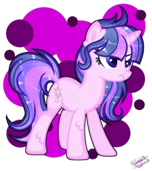 Size: 1286x1442 | Tagged: safe, artist:101xsplattyx101, derpibooru import, oc, oc:starshine sentry, unofficial characters only, pony, unicorn, female, mare, offspring, parent:flash sentry, parent:twilight sparkle, parents:flashlight, simple background, solo, transparent background