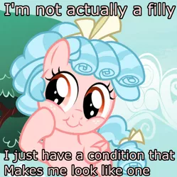 Size: 896x899 | Tagged: safe, derpibooru import, edit, edited screencap, screencap, cozy glow, pegasus, pony, marks for effort, bow, cozy glow is best facemaker, cozybetes, cropped, cute, female, filly, foal, hair bow, image macro, meme, pure concentrated unfiltered evil of the utmost potency, pure unfiltered evil, solo, tail bow