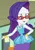 Size: 434x624 | Tagged: safe, derpibooru import, screencap, rarity, equestria girls, equestria girls series, happily ever after party, armpits, belt, blue eyes, blue eyeshadow, bracelet, clothes, cropped, cutie mark, cutie mark on clothes, dress, eyeshadow, female, frilly design, geode of shielding, glasses, gold, hairpin, hand on hip, hand out, happily ever after party: rarity, image, jewelry, makeup, open mouth, pencil skirt, pendant, png, purple hair, rarity's glasses, sleeveless, sleeveless tank top, solo, white skin
