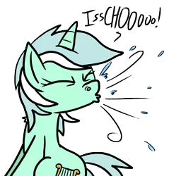 Size: 2822x2951 | Tagged: safe, derpibooru import, lyra heartstrings, pony, unicorn, female, fetish, mare, simple background, sitting, sneeze cloud, sneeze spray, sneezing, solo, spitting, transparent background