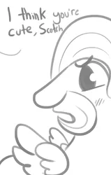 Size: 815x1280 | Tagged: safe, artist:tjpones, derpibooru import, edit, fluttershy, butterscotch, cannot unsee, cropped, modern art, optical illusion, rule 63
