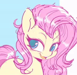 Size: 762x746 | Tagged: safe, artist:lunarmarshmallow, artist:tre, derpibooru import, fluttershy, pegasus, pony, female, looking at you, mare, solo