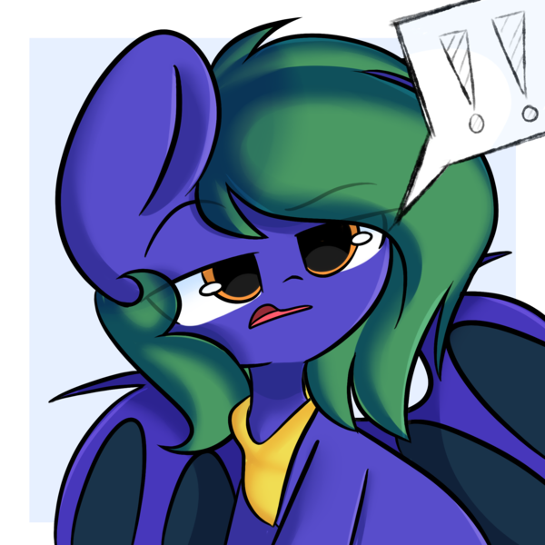 Size: 2000x2000 | Tagged: safe, artist:thieftea, derpibooru import, oc, unofficial characters only, bat pony, pony, bat pony oc, bat wings, choker, commission, digital art, eye clipping through hair, green hair, green mane, green tail, high res, male, simple background, solo, stallion, transparent background, ych result