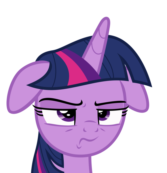 Size: 3000x3105 | Tagged: alicorn, annoyed, artist:sollace, bust, derpibooru import, floppy ears, friendship university, frown, grumpy, raised eyebrow, safe, simple background, solo, .svg available, transparent background, twilight sparkle, twilight sparkle (alicorn), unamused, vector