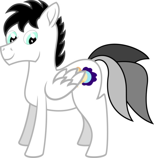 Size: 3000x3066 | Tagged: safe, artist:equinox3141, derpibooru import, oc, oc:equinox, unofficial characters only, pegasus, pony, high res, male, simple background, solo, stallion, transparent background, vector