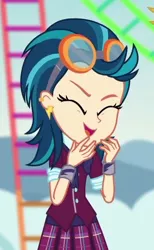 Size: 376x609 | Tagged: safe, derpibooru import, screencap, indigo zap, equestria girls, equestria girls series, rollercoaster of friendship, cropped, solo