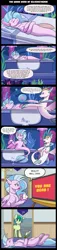 Size: 425x1878 | Tagged: safe, artist:its-taylor-made, derpibooru import, queen novo, sandbar, silverstream, classical hippogriff, earth pony, hippogriff, pony, seapony (g4), my little pony: the movie, coffin, comic, controller, cute, dark comedy, female, flower, funeral, game over, lily (flower), literal minded, male, misunderstanding, mood whiplash, playing dead, question mark, sandabetes, silly, underwater, video game