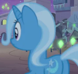 Size: 546x520 | Tagged: safe, derpibooru import, screencap, trixie, pony, unicorn, road to friendship, cropped, female, glowpaz, mare, plot, solo