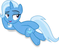 Size: 3581x2916 | Tagged: safe, artist:frownfactory, derpibooru import, trixie, pony, unicorn, road to friendship, .svg available, cheek squish, cutie mark, draw me like one of your french girls, female, horn, lidded eyes, looking back, lying down, mare, prone, raised eyebrow, seductive, seductive look, seductive pose, simple background, solo, squishy cheeks, stupid sexy trixie, svg, transparent background, vector