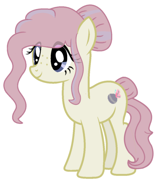 Size: 800x904 | Tagged: safe, artist:crystalponyart7669, derpibooru import, oc, earth pony, pony, female, magical lesbian spawn, mare, offspring, parent:fluttershy, parent:marble pie, parents:marbleshy, simple background, solo, transparent background