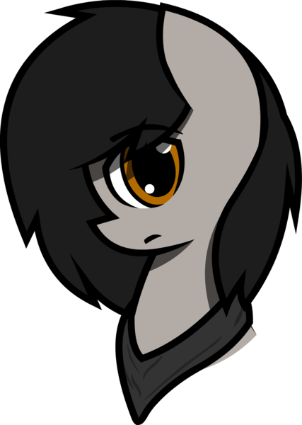 Size: 1068x1500 | Tagged: safe, artist:darksoma, derpibooru import, oc, oc:amaro, unofficial characters only, earth pony, pony, ancient, beyond the realm, bust, handkerchief, part-friend, portrait, semi-villain, simple background, solo, transparent background, yellow eyes