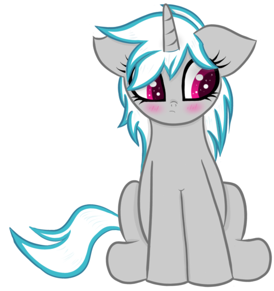 Size: 1054x1122 | Tagged: safe, artist:windy-pony, derpibooru import, oc, oc:windshear, unofficial characters only, pony, unicorn, female, mare, mediocre, shy, simple background, sitting, solo, transparent background