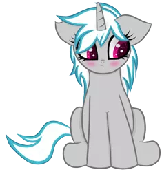 Size: 1054x1122 | Tagged: safe, artist:windy-pony, derpibooru import, oc, oc:windshear, unofficial characters only, pony, unicorn, female, mare, mediocre, shy, simple background, sitting, solo, transparent background