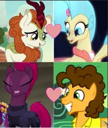 Size: 433x513 | Tagged: autumn blaze, autumnstar, cheese sandwich, crack shipping, derpibooru import, fizzlecheese, kirin, meme, my little pony: the movie, otp, princess skystar, safe, seapony (g4), shipping, shipping domino, sounds of silence, tempest shadow