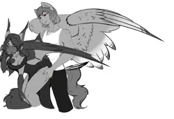 Size: 1687x1161 | Tagged: suggestive, artist:theecchiqueen, deleted from derpibooru, derpibooru import, oc, oc:casey bleu, oc:rasta jam, unofficial characters only, anthro, bat pony, hybrid, pegasus, anthro oc, bat pony oc, bat wings, bleujam, breasts, couple, female, freckles, grinding, husband and wife, jewelry, male, married couple, monochrome, one eye closed, ring, simple background, sketch, smiling, tongue out, wedding ring, wings