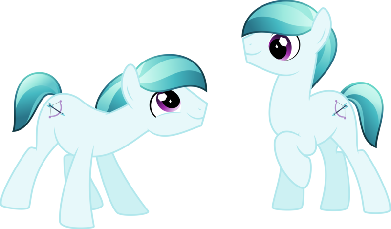 Size: 5764x3381 | Tagged: safe, artist:curvesandlines, derpibooru import, crystal arrow, crystal beau, crystal pony, pony, high res, male, self ponidox, simple background, solo, stallion, transparent background, vector