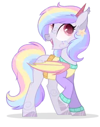 Size: 1024x1292 | Tagged: safe, artist:_spacemonkeyz_, derpibooru import, oc, oc:hell bent, bat pony, pony, base used, clothes, female, mare, simple background, solo, sweater, transparent background