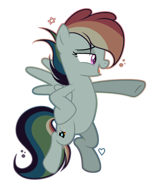 Size: 1024x1233 | Tagged: safe, artist:mintoria, derpibooru import, oc, oc:rainbow flash, pegasus, pony, base used, female, mare, multicolored hair, not rainbow dash, offspring, parent:quibble pants, parent:rainbow dash, parents:quibbledash, rainbow hair, simple background, solo, transparent background